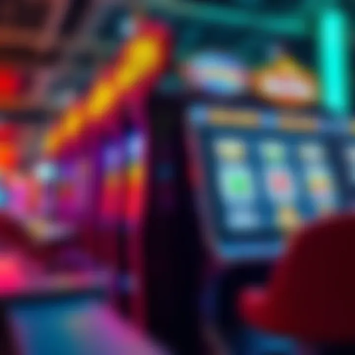 Modern Slots: Technology Meets Entertainment Vibrant modern slot machine with engaging graphics and themes