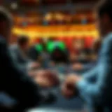 Illustration of strategic game elements in betting