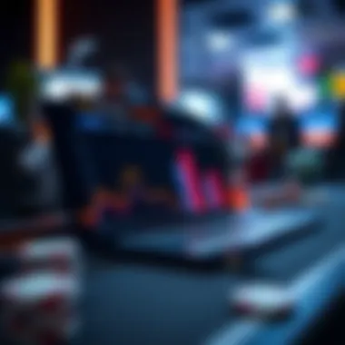 Technological Advancements in Online Betting A dynamic chart illustrating the technological advancements in the online betting landscape.