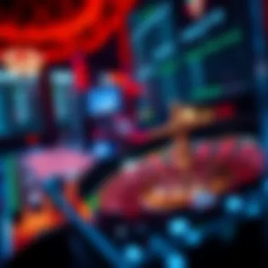 The Technological Revolution in Roulette Gambling Digital roulette game interface showcasing technology