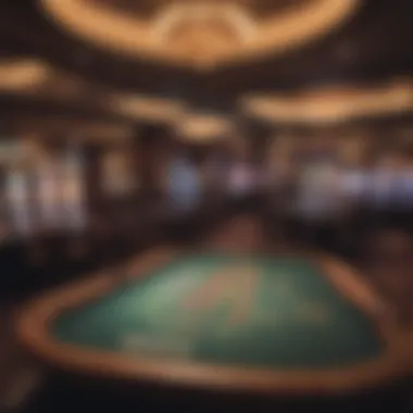 Inside Look at the Casino's Gaming Facilities Interior of the casino featuring gaming areas and amenities