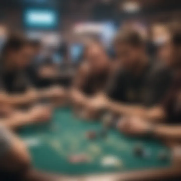 A community gathering event focused on gaming and betting culture