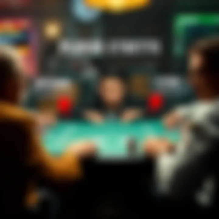 Player Etiquette in Poker Diagram illustrating player etiquette in poker