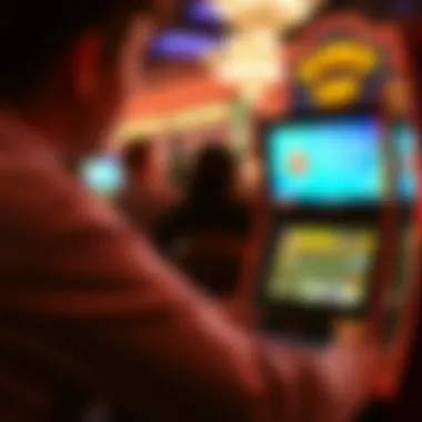 Engagement in Digital Gaming Player engaging with an online scratch-off game