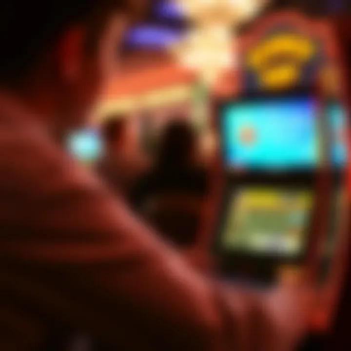 Engagement in Digital Gaming Player engaging with an online scratch-off game