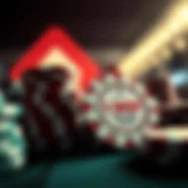 Visual representation of poker chips symbolizing the promotion